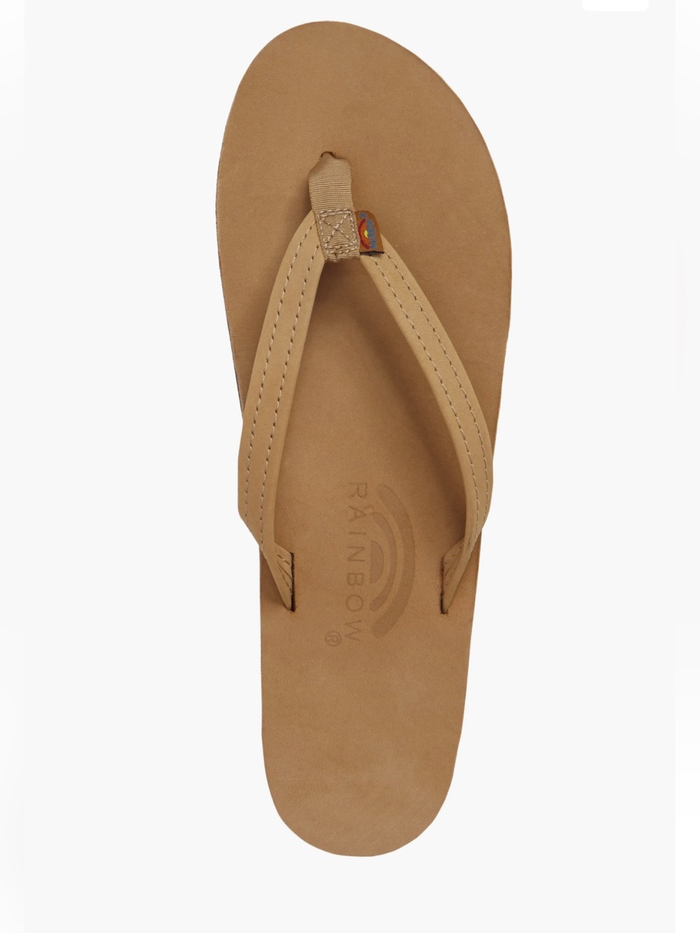 Rainbow tan  Strap Sandal
Women
size L=7.5-8.5 gently used
Color: Sierra Brown